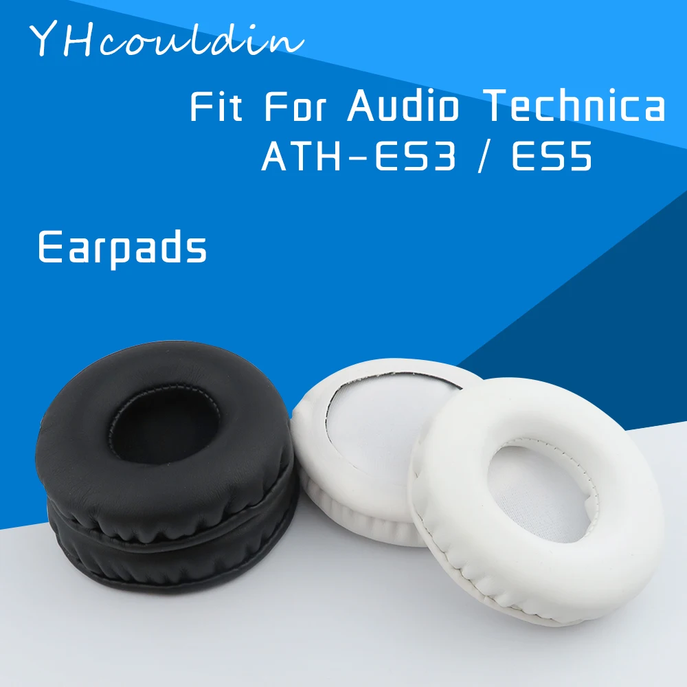 

YHcouldin Earpads For Audio Technica ES5 ES3 ATH-ES5 ATH-ES3 Headphone Accessaries Replacement Leather