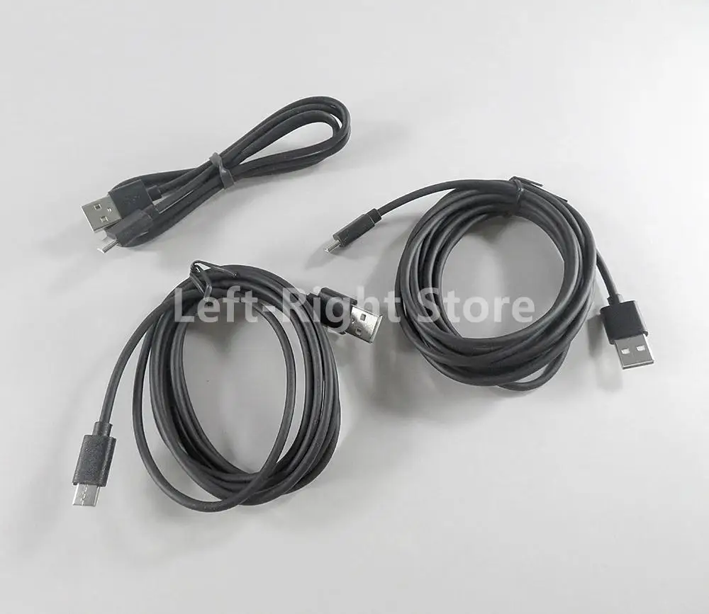 20 قطعة للتبديل برو غمبد شحن سلك نوع C كابل شاحن USB سلك إمداد الطاقة لسوني PS5/Xbox سلسلة X S تحكم