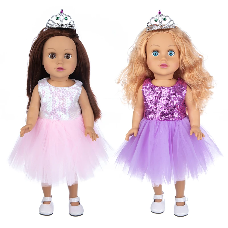 

Shine Dress with Baby Dolls Pop Reborn Silicone Girl 48cm Born Poupee Boneca Baby Soft Toy Girl Todder