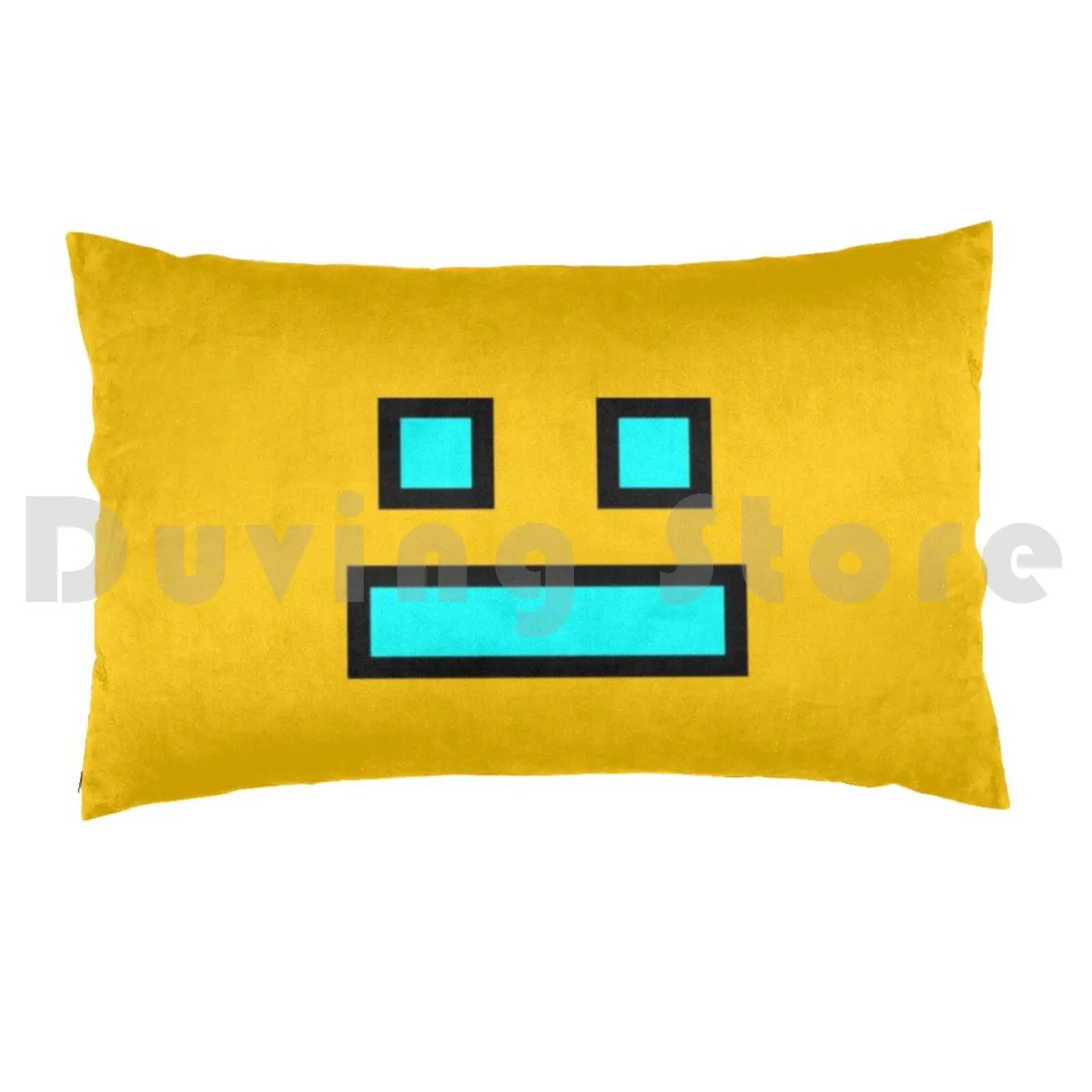 Geometry Dash Pillow Case Printed 50x75 Dash Geometric Geometric Geometric Dash Geometry Dash Games App Fun