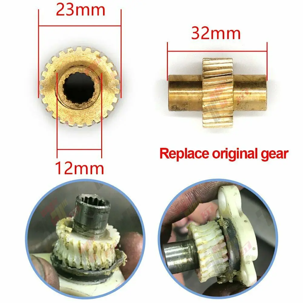 Power Electric Seat Adjust Wheel Gear Kit For Toyota Land Cruiser LC80 4500