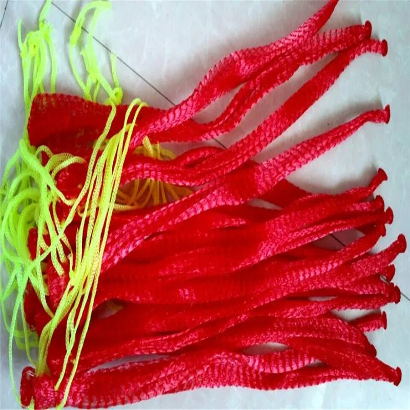 1pcs 40cm Fold the fishing net Protect home aquarium fish clean net Household receive network Small red plastic mesh bags