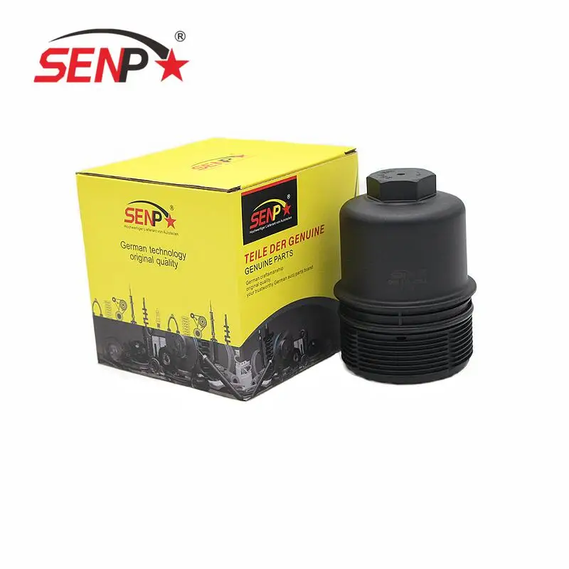 SENP Auto Parts Factory Direct Sale OEM 06E 115 405 L For Audi Q7 3.0 TDI 2011-2015 06E115405L High Quality Oil Filter Cover