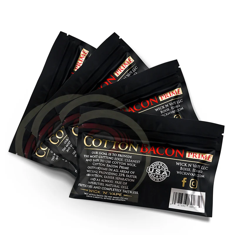 Versione in oro Cotone Pancetta Vape Cotone Per RTA RDA RTA Atomizzatore Elettronico Sigarette Vape Accessori