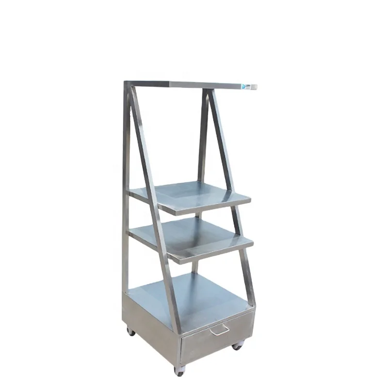 

HC-R021 Pet clinic instruments trolly veterinary medical instruments trolly