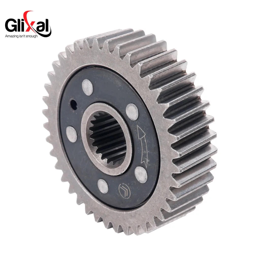 Glixal GY6 125cc 150cc Modified Fuel Gear Fuel Economy Siding Gear for 152QMI 157QMJ Scooter Moped ATV Go-Kart