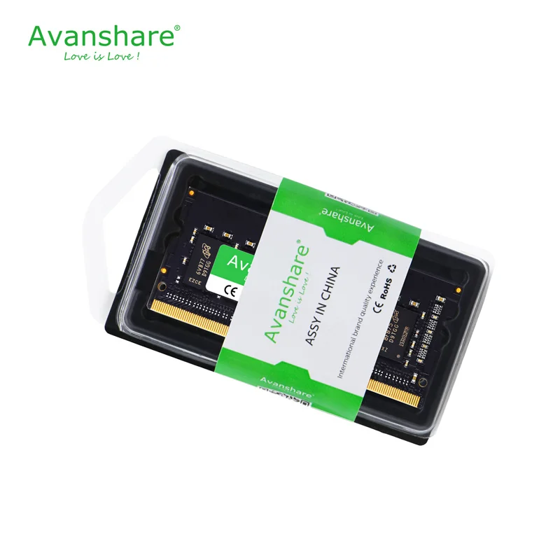 Imagem -06 - Avanshare-memória Ram 8gb 4gb 16gb Ddr4 3200mhz 2666mhz 2400mhz 1.2v Apto para Laptop Notebook 10 Pcs Lote