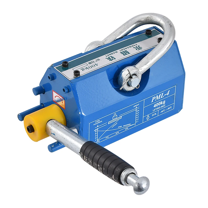 YS-400 400KG wysokiej jakości magnes neodymowy podnośnik dysk ssący silny dźwig magnetyczny konstrukcja oszczędzająca wysiłek przyssawka z magnesem trwałym
