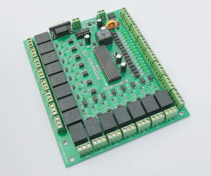 15-channel Input and Output Relay Control Board/programmable PLC-like Industrial Control Board/485 Communication