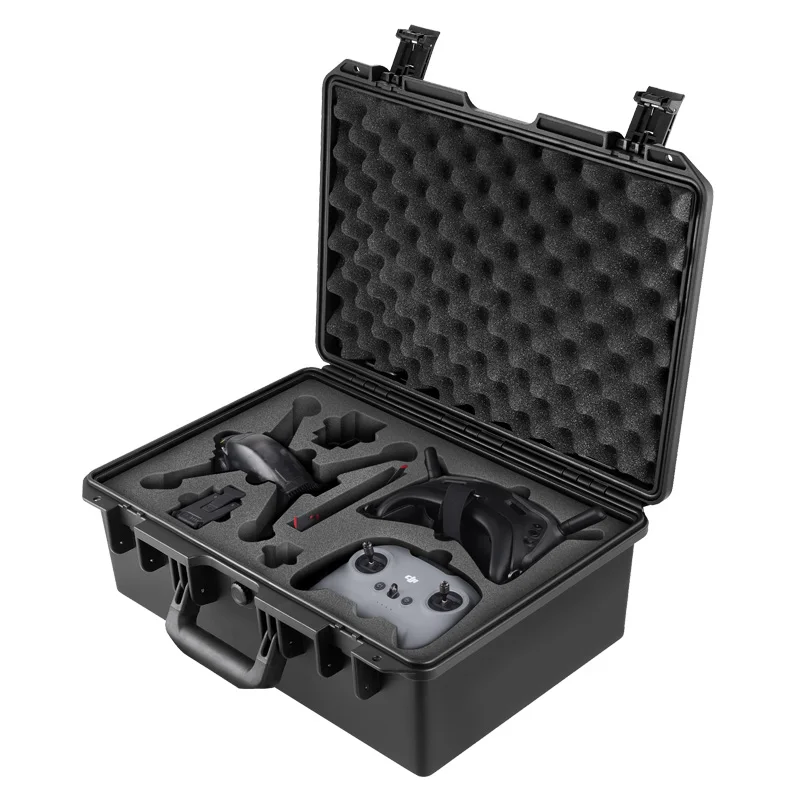 DJI FPV Professional Waterproof Drone Boxes Portable Hard Case Carrying Travel Storage Bag for DJI FPV Combo Drones Accessories