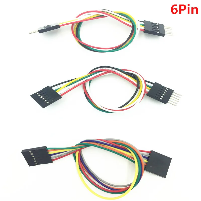 10pcs 2.54mm Pitch Line DIY Electronic Kit for Arduino Breadboard Dupont Cable Male Female Plug Connector Dupont Jumper Wire