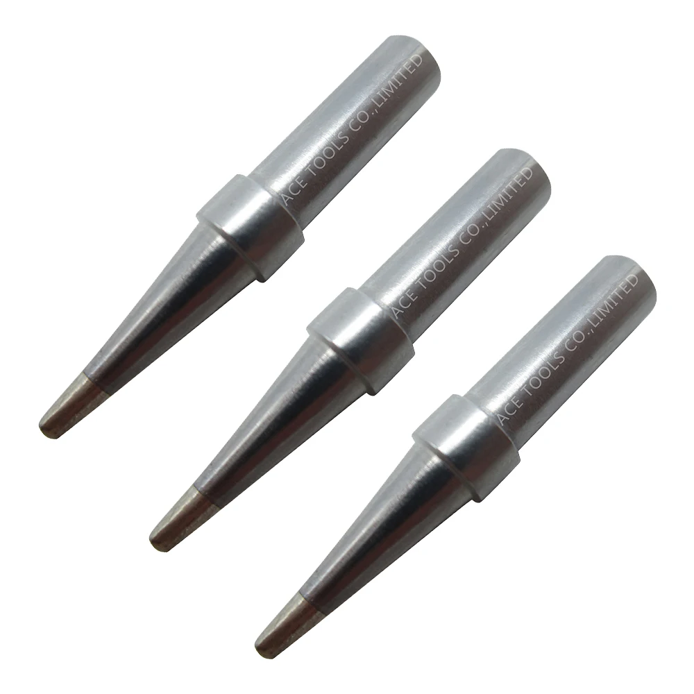 ETA เปลี่ยน Soldering Tip Chisel 1.6มม.Fit WELLER WES51 WES50 WESD51 WE1010NA WE1010EU PES51 PES50 LR21 LR20เชื่อมบิต