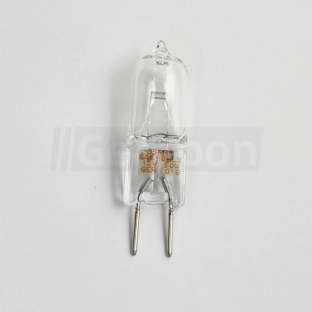 Imagem -02 - Hlx 50w 12v G6.35 Naed 54249 3350k 1600lm Display de Halogênio Lâmpada Óptica Lâmpada de Fenda Microscópio Lâmpada Lâmpada Fonte de Luz Fria 64610