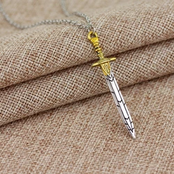 Hot Selling High Quality Necklace Percy Jackson Sea Of Monsters Sword Pendant Necklace For Men And Women Jewelry gifts Wholesale