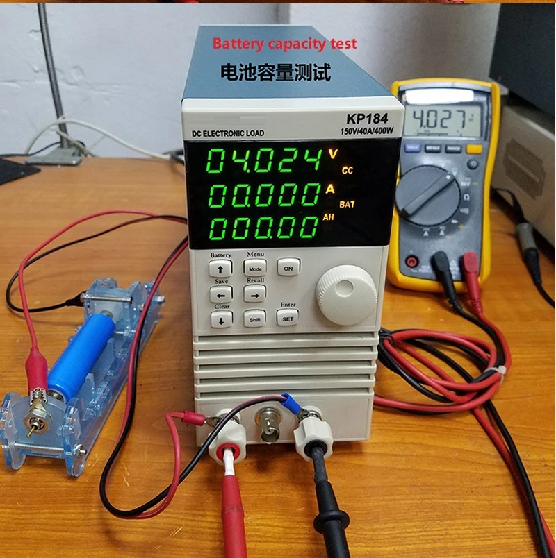 

KP184 150V 40A 400W 110v switch to 220V DC Electrical Load Digital Control DC Load Electronic Battery Tester Load