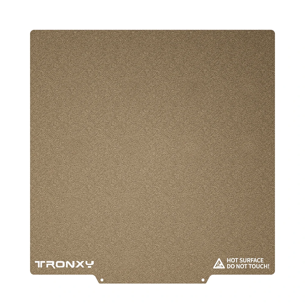 Tronxy 3D Printer PEI Sticker 400x400mm Removal Spring Steel Sheet Pre-applied PEI Flex Magnetic Base for Heatbed Hot Bed