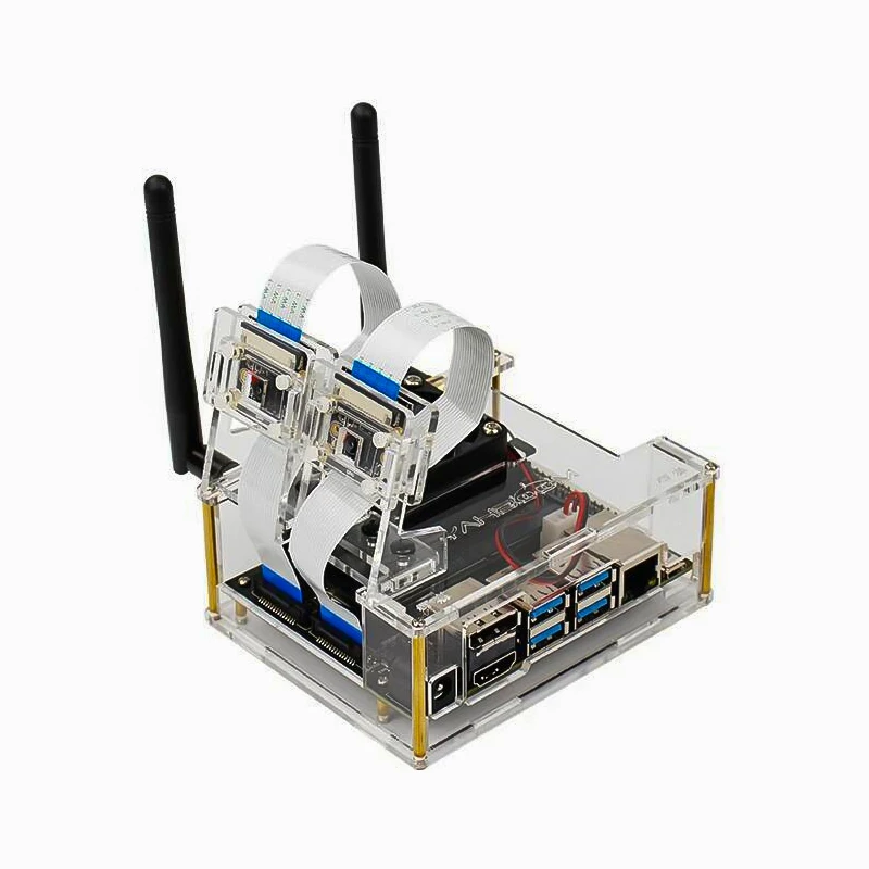 Capa protetora acrílica NVIDIA Jetson Nano Board compatível com A02/B01