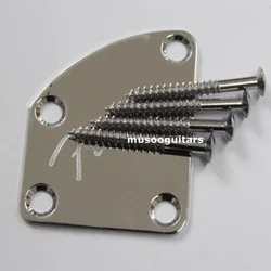 Chrome Guitar Neck plates custom shop