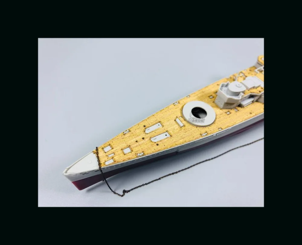 CY700033 트럼펫 용 1/700 스케일 나무 갑판 05774 독일 제독 Graf Spee 전함 모델 키트 조립