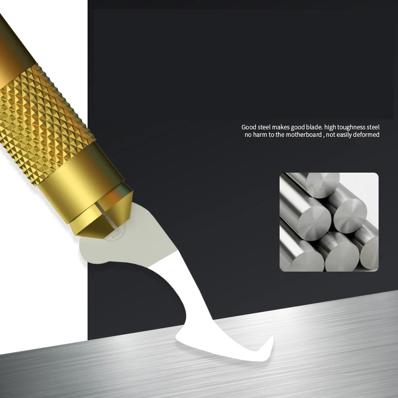 Multifunction IC Chip Glue Removing Knife for Phone Fingerprint Opening Pry Tools Motherboard CPU Glue Remover Layering Blade