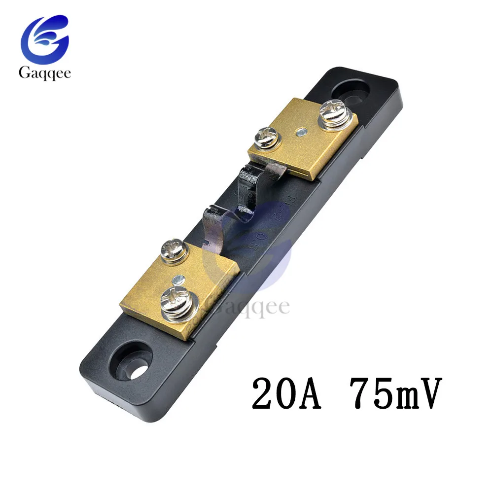 External Shunt FL-2 200A 100A 50A 30A 20A 10A /75mV Current Meter Shunt resistor For digital ammeter amp voltmeter wattmeter