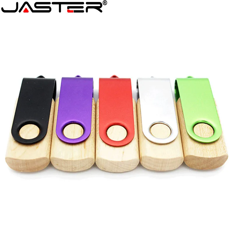 

JASTER USB 2.0 usb flashdrive pendrive 4GB 8GB 16GB 32GB 64GB 128GB Custom maple pen drive souvenir gifts(custom logo)