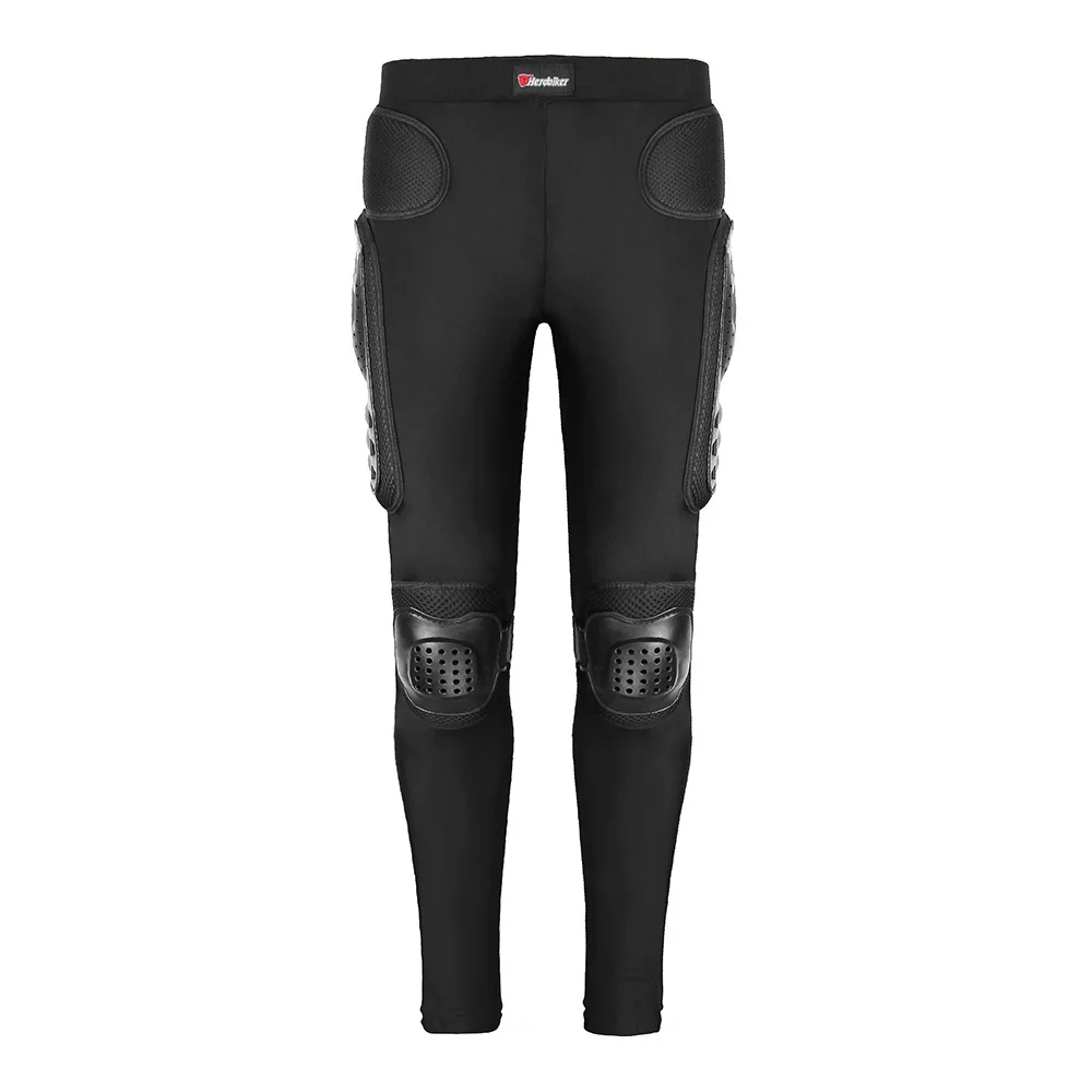 

Breathable Armor Motorcycle Pants Riding Protective Gear Pantalon Moto Shockproof Motocross Pants Kneepads Plate Hip Pads Shell