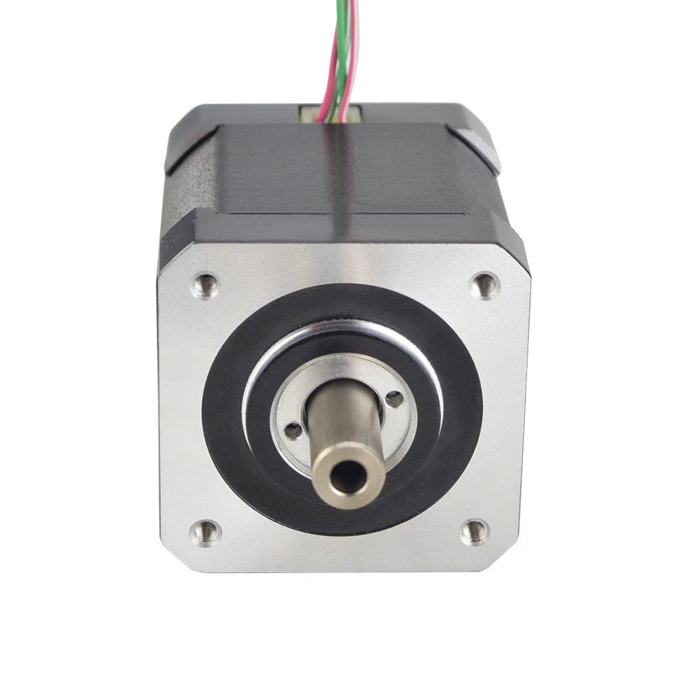 Nema 17 Hollow Shaft Stepper Motor 48mm Bipolar 0.36Nm(42.49oz.in) 1.5A 42 Motor 4-lead for DIY CNC 3D Printer