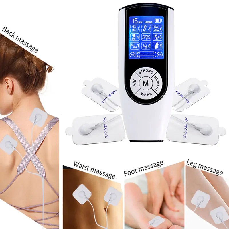 9 Mode Physiotherapy ABS Muscle Stimulator Digital Physical Therapy Machine Integrated Fitness Equipment Health Care