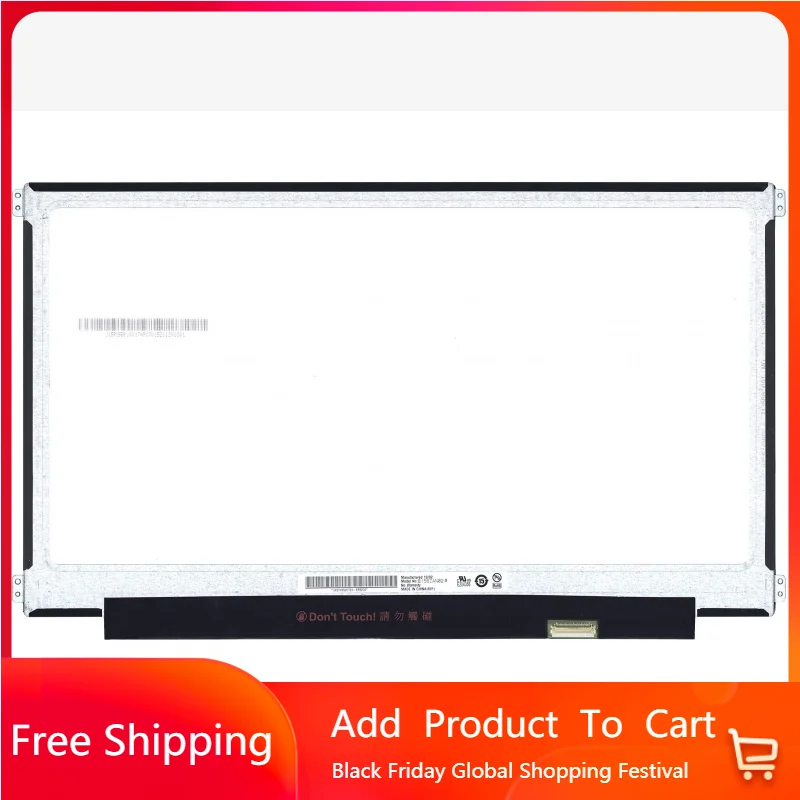 

11.6 Inch NT116WHM-A22 Fit NT116WHM A22 P/N: 0M6KR0 LCD Touch Screen EDP 40PIN 60hz HD 1366*768 Laptop Display Panel