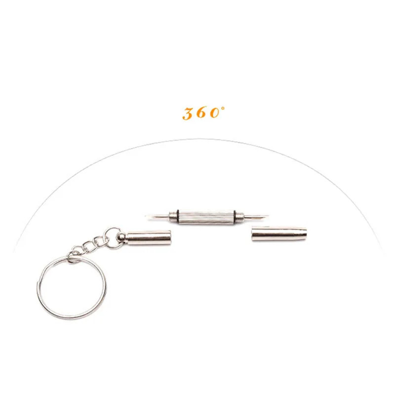 COSÌ & EI Occhiali Strumenti di Riparazione Multi-funzione Tre-uso Occhiali Cacciavite Occhiali di Protezione Strumento di Riparazione Portatile Da Viaggio attrezzature