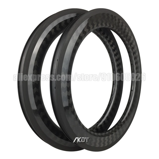 Carbon Rims 20 BMX Wheel Rims 406 Tubeless 50mm 25mm U Brake 20 Inch Rims AliExpress