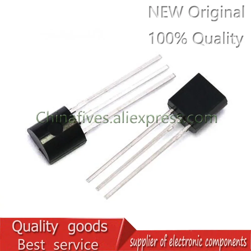 100pcs/lot BC556B BC556 TO-92 Bipolar Transistors - BJT PNP -65V -100mA HFE/450 new original