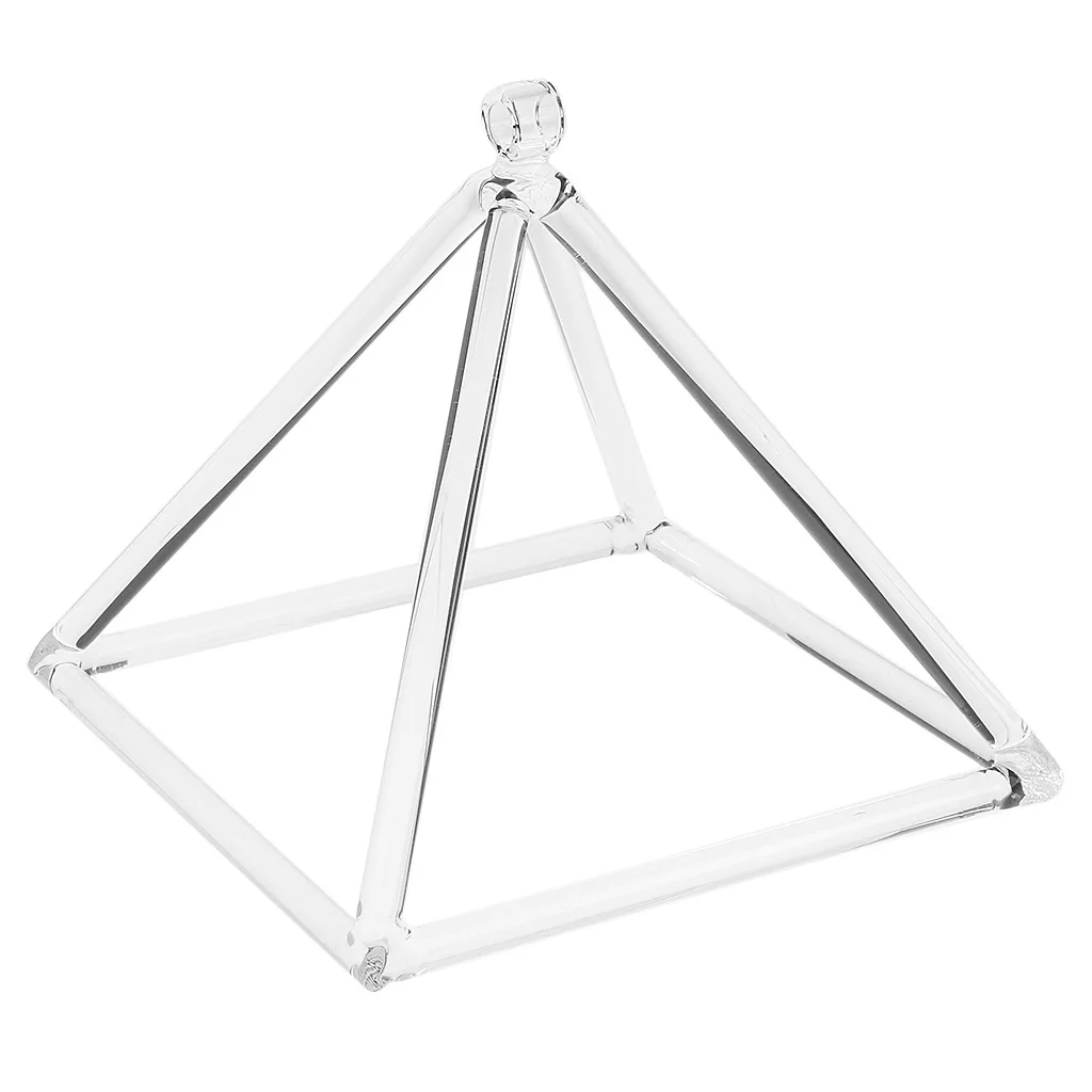 

Quartz Crystal Singing Pyramid B Note Crown For Sound Meditation 9"