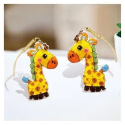 Needlework DIY Cross stitch Sets For Embroidery kit Giraffe Phone Cute Accessory cotton thread home Counted Cross-Stitching