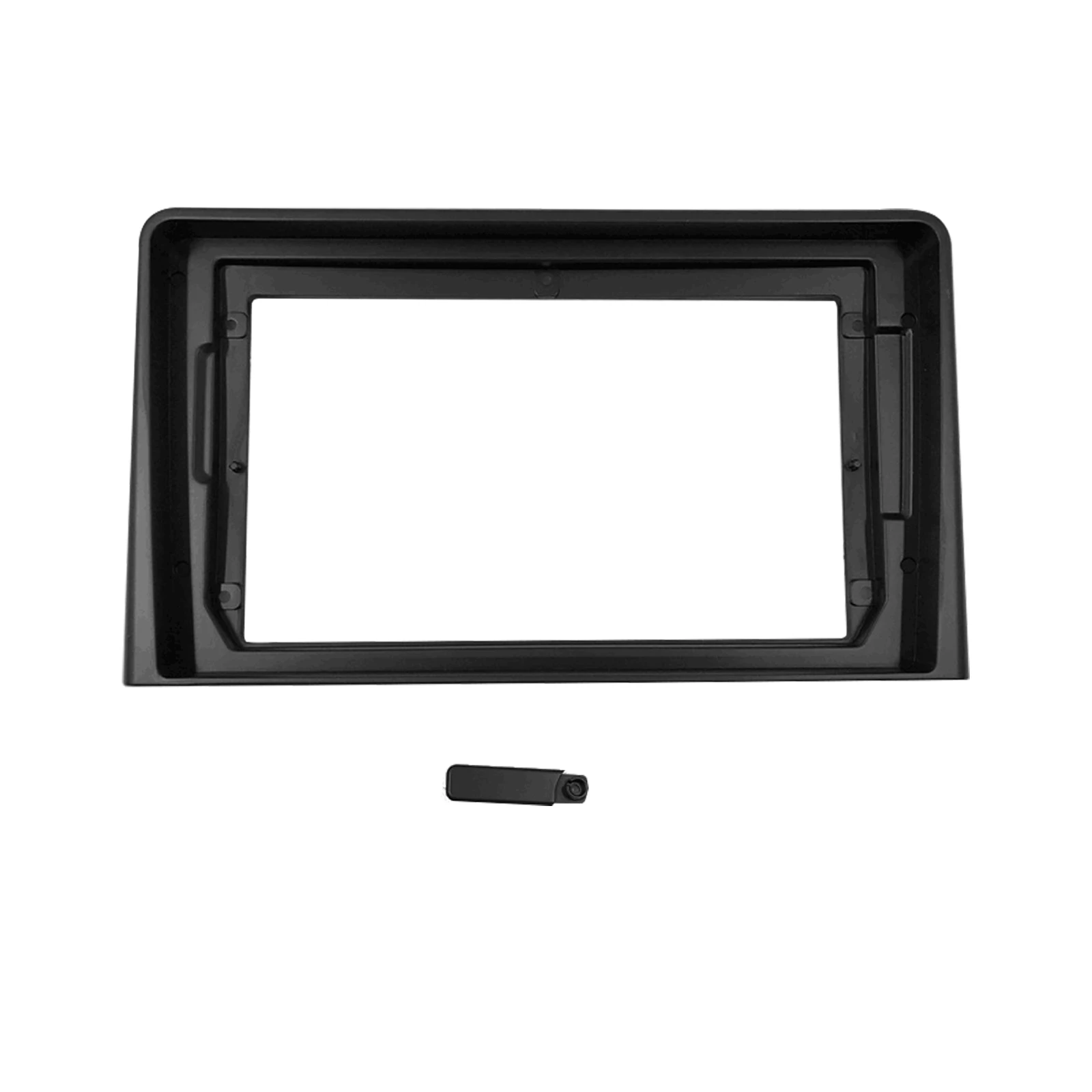 1din 2Din Car DVD Frame Audio Fitting Adaptor Dash Trim Kits Facia Panel 9inch For HYUNDAI Sonata 2018-2019 Double Radio Player