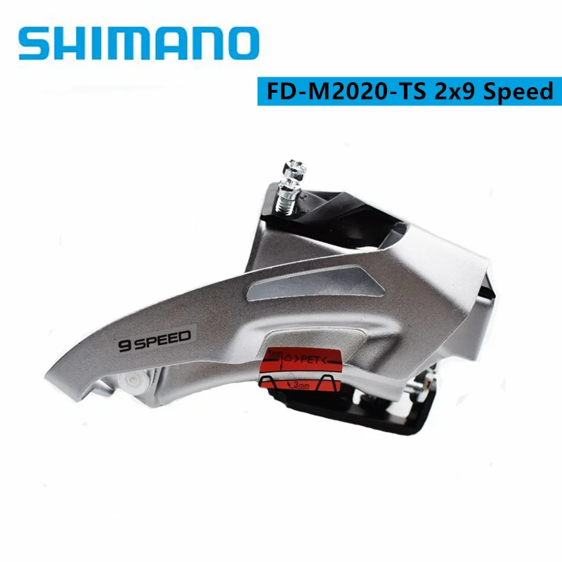 Shimano ALTUS M2020 TOP SWING Front Derailleur Clamp Band Mount 2x9 Speed FD-M2020-TS For MTB Mountain Bike Bicycle Accessories