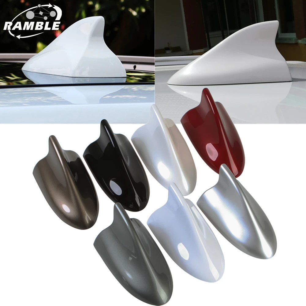 

RAMBLE Shark Car Fin Antenna Roof Aerial Accessories Radio Anten Cover Radio Signal Car Antenna Fin For CITRO_N C4 Grand Picasso