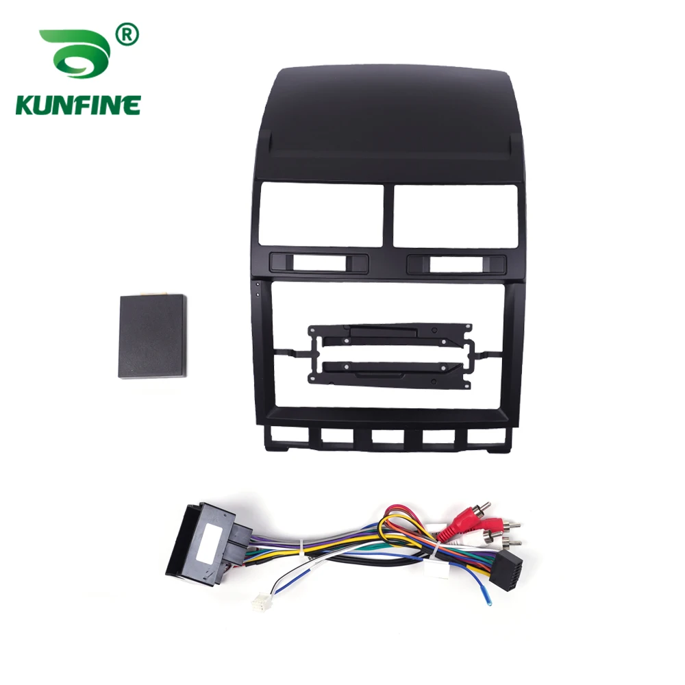 Car GPS Navigation Stereo For VW Touareg 2003 -  2010 Radio Fascias Panel Frame Fit 2Din 9 inch In Dash headunit screen