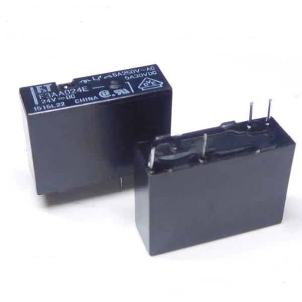 

HOT NEW F3AA024E FT-F3AA024E 24VDC DC24V 24V 24VDC 5A 250VAC relay 4PIN