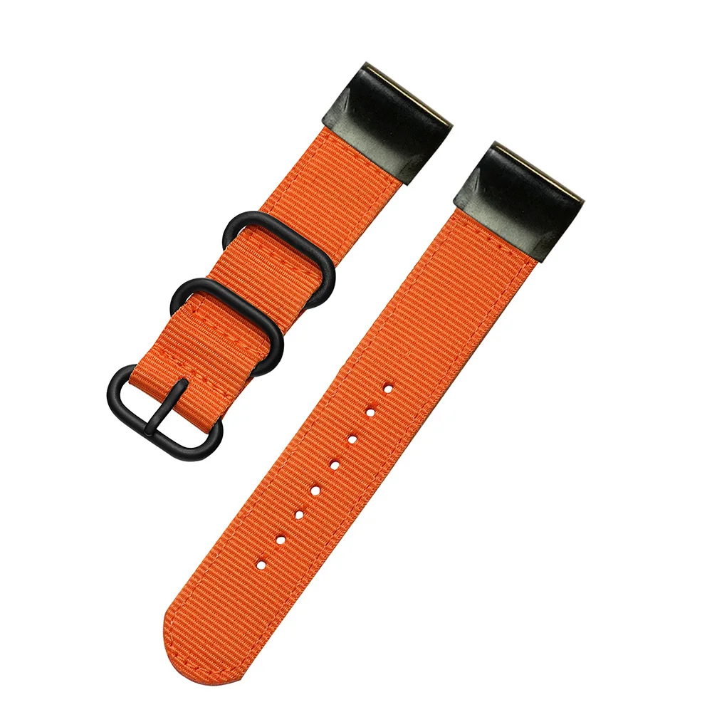 26 22 20mm Nylon Watchband for Garmin Fenix 5X 5 5S Plus 3 3 HR/Forerunner 935/945 Quick Release Easy Fit Watch Strap Band