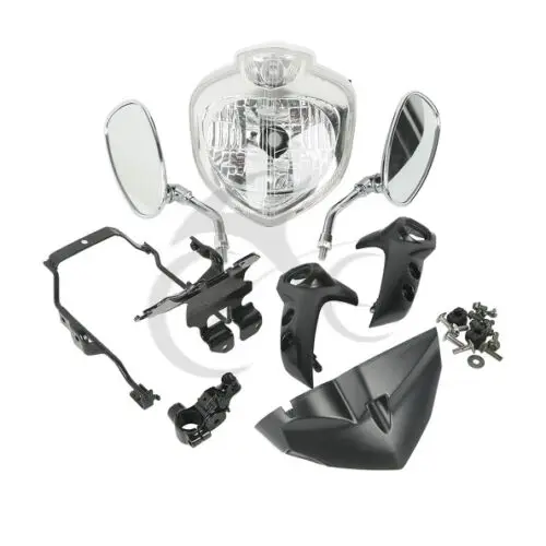 Motorcycle Headlight Set Head Light Assembly For Yamaha FZ6 FZ6N 2007-2010 2008