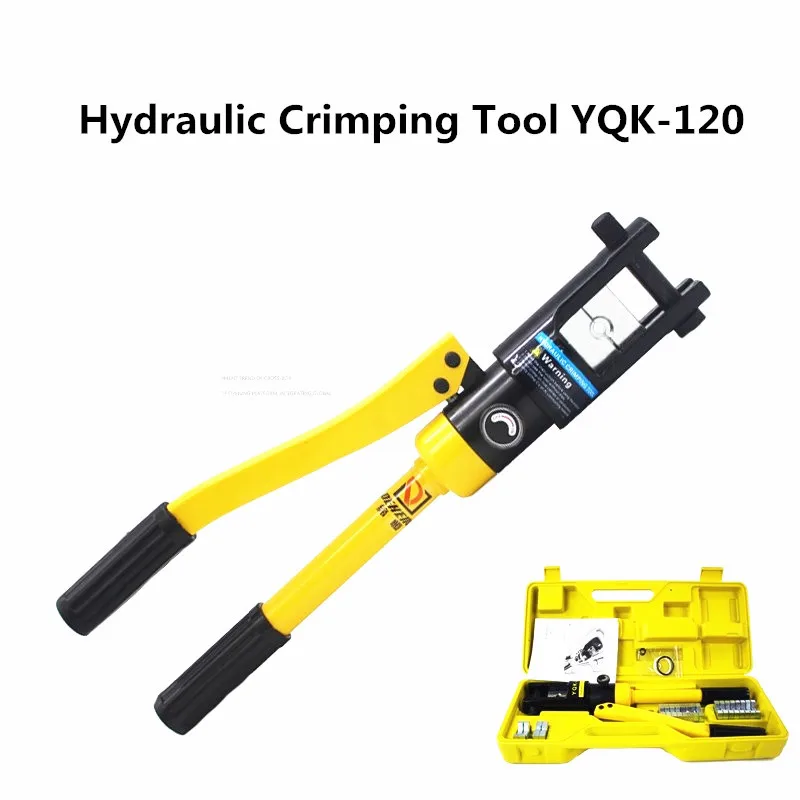 

Hydraulic Crimping Tool Hydraulic Compression Plier Hydraulic Crimping Plier YQK-120 Range 10-120mm2 Hydraulic Plier