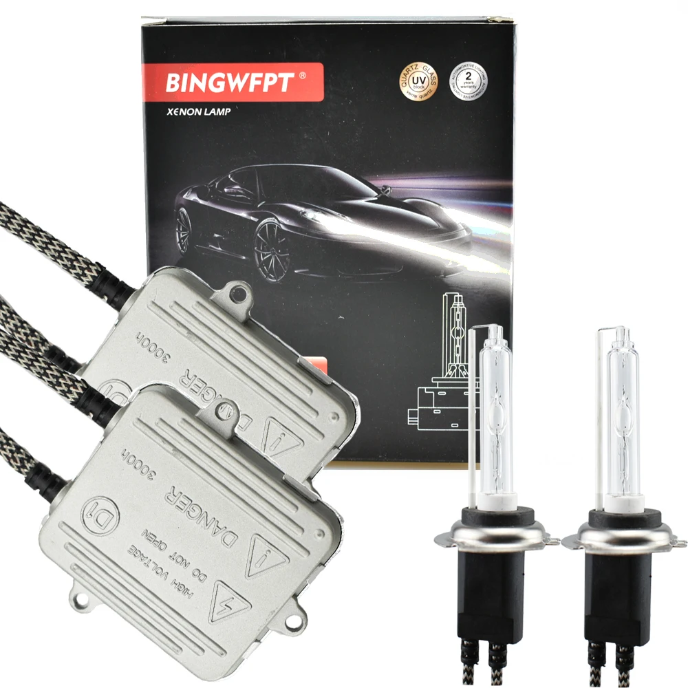 

55W 4300K 5000K 6000K High Bright AC HID Xenon Bulb Lamp H1 H3 H7 H8 H11 9005 HB3 9006 HB4 9012 880 For Car Headlight Fog Light