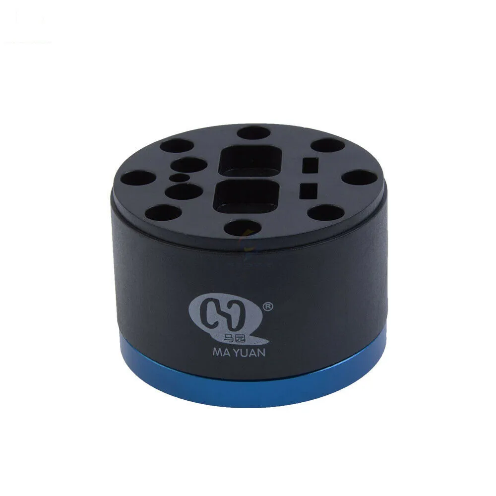 360 Degree Rotating Staniless Steel Base Storage Box Screwdriver Tweezers Deposit Desktop Organizer Storage Rack Repair Tools