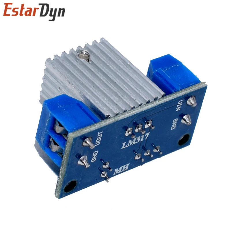 LM317 Adjustable Voltage Regulator Power Supply LM317 DC-DC Converter Buck Step Down Circuit Board Module Linear Regulator