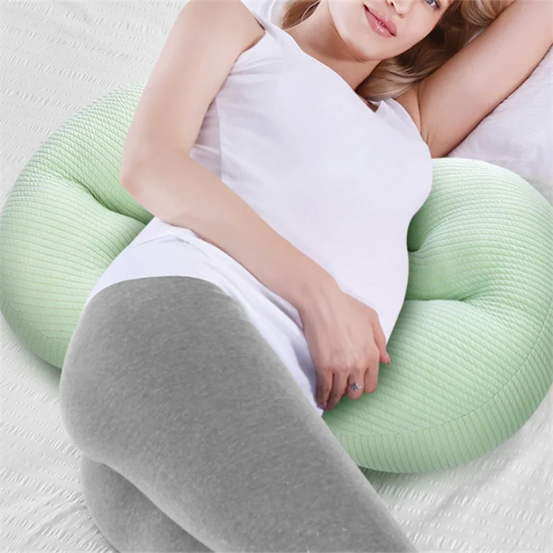 New Maternity Pillows Adjustable Size Pure Cotton Pregnant Mother Pillows Multifunctional Side Sleeping Waist Support Pillows