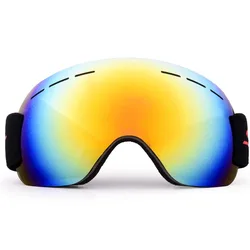 Ski Goggles Anti-fog and Sand-proof Large Spherical Glasses for Men and Women Adult Climbing Snow Goggles