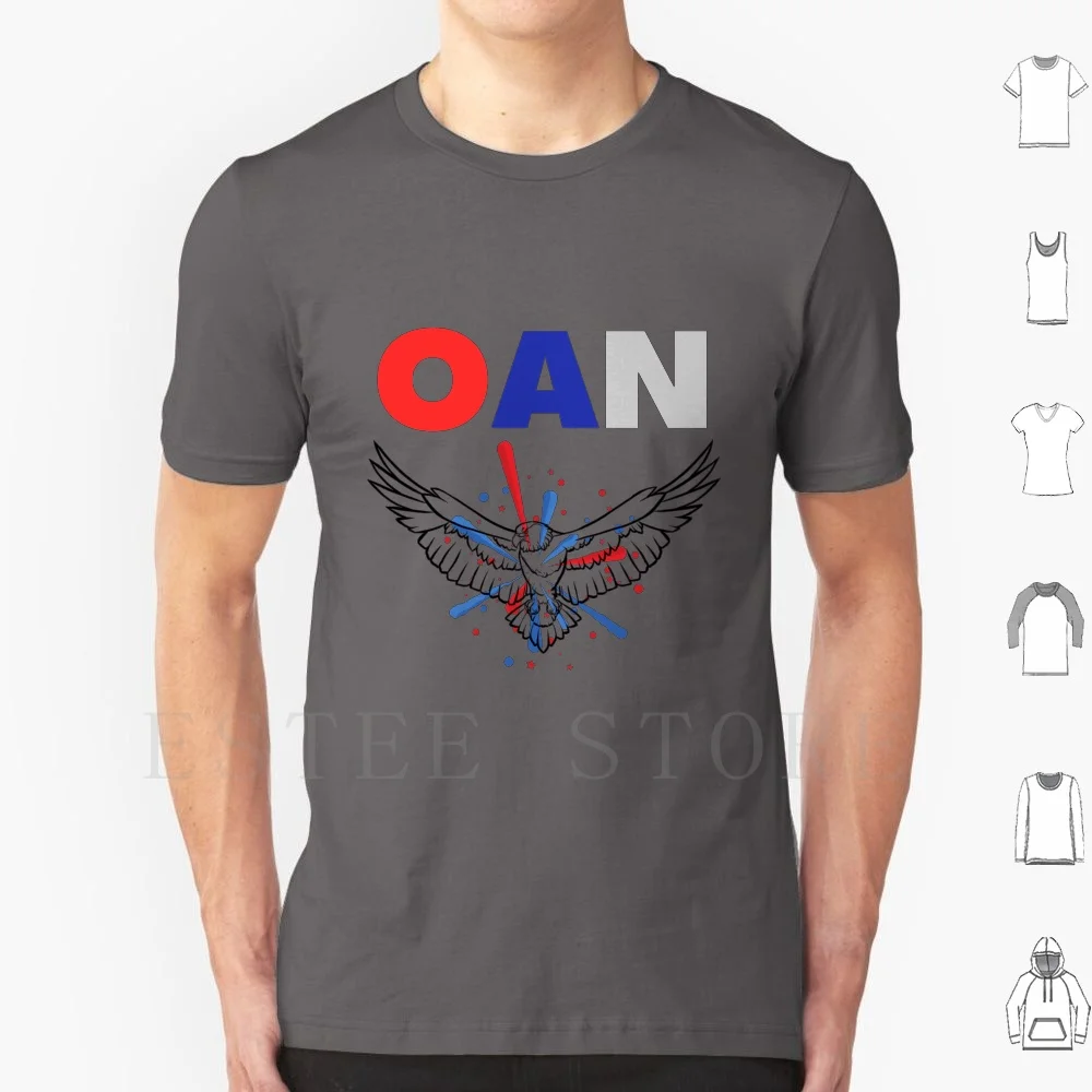 Oan T Shirt Men Cotton 6Xl Oan Oan Sense News New One America New America Fake …