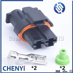 2 Pin Cooling Fan Control Module Plug Connector For Land Rover Freelander Ford Mondeo Galaxy Volvo S60 S80 V70 XC60 940004107